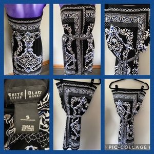 White House Black Market Strapless Dress